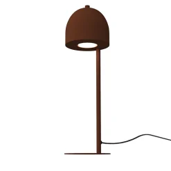 LUMICOM - CAMPANELLA Lampe de table, 1XGU10, max 42W, métal, corten, D12cm