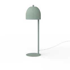 LUMICOM - CAMPANELLA Lampe de table, 1XGU10, max 42W, métal, vert iceberg, D12cm