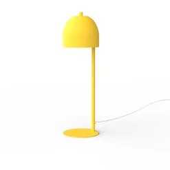 LUMICOM - CAMPANELLA Lampe de table, 1XGU10, max 42W, métal, jaune, D12cm