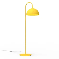 LUMICOM - CASSIS ARCO Piantana, 1XE27, max 42W, metallo, giallo, D40cm H170cm