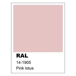 LUMICOM - CASSIS Plafonnier, 1XE27, max 42W, mètal, rose/blanc, D40cm