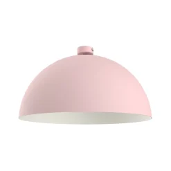 LUMICOM - CASSIS Plafonnier, 1XE27, max 42W, mètal, rose/blanc, D60cm