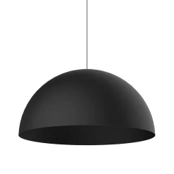 LUMICOM - CASSIS Suspension, 1XE27, max 42W, métal, noir mat, D40cm