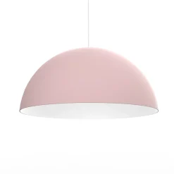 LUMICOM - CASSIS Suspension, 1XE27, max 42W, métal, rose/blanc, D40cm