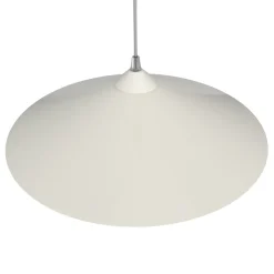 LUMICOM - CHAPEAU Suspension, 1XE27, max 42W, métal, blanc traffic, D40cm
