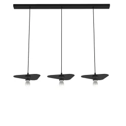 LUMICOM - CLOUD Suspension, 3XE27, max 42W, métal, noir brillant, 25x20cm