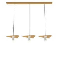 LUMICOM - CLOUD Suspension, 3XE27, max 42W, métal, anodic gold, 25x20cm