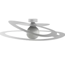 LUMICOM - DILATE Plafonnier, 1X E27, max 42W, métal, blanc mat, D.40cm