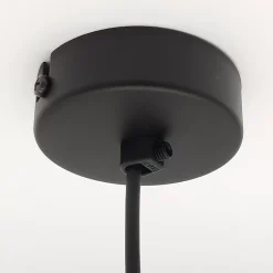 LUMICOM - DILATE Suspension, 1X E27, max 42W, métal, noir mat, D.40cm