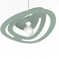 LUMICOM - DILATE Suspension, 1X E27, max 42W, métal, rose, D.60cm