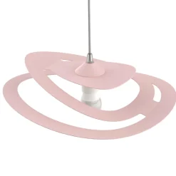 LUMICOM - DILATE Suspension, 1X E27, max 42W, métal, rose, D.40cm
