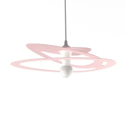 LUMICOM - DILATE Suspension, 1X E27, max 42W, métal, rose, D.40cm