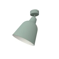 LUMICOM - DONG Plafonnier, 1X E27, max 42W, métal, vert iceberg/blanc, D.16cm