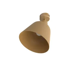 LUMICOM - DONG Plafonnier, 1X E27, max 42W, métal, anodic gold, D.16cm