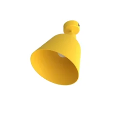 LUMICOM - DONG Plafonnier, 1X E27, max 42W, métal, jaune, D.16cm