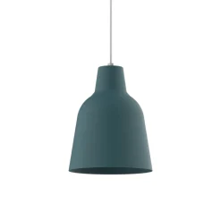 LUMICOM - DONG Suspension, 1X E27, max 42W, métal, bleu méditerranéen, D.16cm