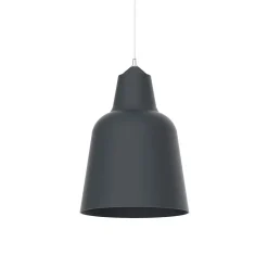 LUMICOM - DONG Suspension, 1X E27, max 42W, métal, gris anthracite, D.25cm