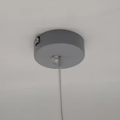 LUMICOM - DONG Suspension, 1X E27, max 42W, métal, gris, D.25cm