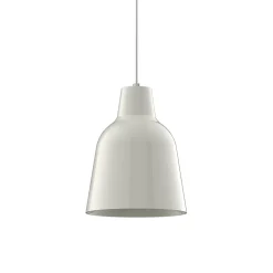 LUMICOM - DONG Suspension, 1X E27, max 42W, métal, blanc brillant, D.16cm