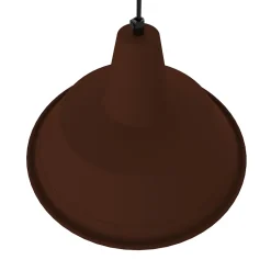 LUMICOM - DUNA Suspension, 1XE27, max 42W, métal, corten, D.35cm