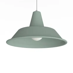 LUMICOM - DUNA Suspension, 1XE27, max 42W, métal, vert iceberg, D.45cm