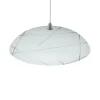 LUMICOM - EVEN Suspension, 1X E27, max 42W, verre, blanc, D.40cm