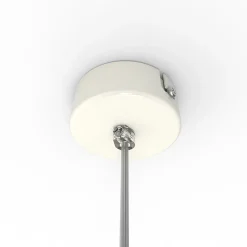 LUMICOM - FLASH Suspension, 1X E27, max 42W, métal, glos white, D.40cm