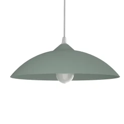 LUMICOM - FLASH Suspension, 1X E27, max 42W, métal, iceberg green, D.30cm