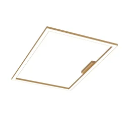 LUMICOM - FLOOR Plafonnier, STRIP LED, 58W/m, 3000K, métal, anodic gold, 60x90cm