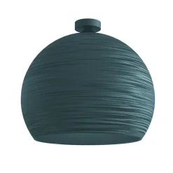 LUMICOM - FOCUS Plafonnier, 1X E27, max 42W, métal, bleu méditerranéen/blanc, D.50cm