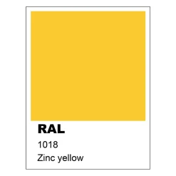 LUMICOM - FORM Q Plafonnier, 4X GU10, max 33W, métal, jaune, 30x30cm