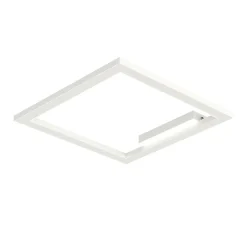 LUMICOM - FRAME Plafonnier, STRIP LED, 30W/m, 3000K, métal, blanc, L40cm