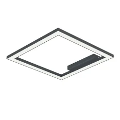 LUMICOM - FRAME Plafonnier, STRIP LED, 30W/m, 4000K, métal, anthracite, L40cm