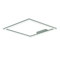 LUMICOM - FRAME Plafonnier, STRIP LED, 46W/m, 4000K, métal, vert iceberg, L60cm