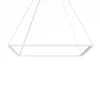 LUMICOM - FRAME Suspension, STRIP LED, 70W/m, 3000K, métal, blanc, L90cm