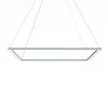 LUMICOM - FRAME Suspension, STRIP LED, 70W/m, 3000K, métal, vert iceberg, L90cm