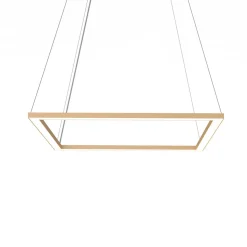 LUMICOM - FRAME Suspension, STRIP LED, 46W/m, 3000K, métal, anodic gold, L60cm