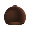 LUMICOM - JOE Plafonnier, 1X E27, max 42W, métal, marron corten, D.50cm