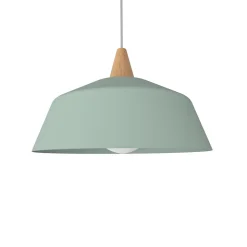 LUMICOM - KON Suspension, 1X E27, max 42W, métal, vert iceberg, D.35cm