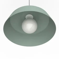 LUMICOM - KON Suspension, 1X E27, max 42W, métal, vert iceberg, D.35cm