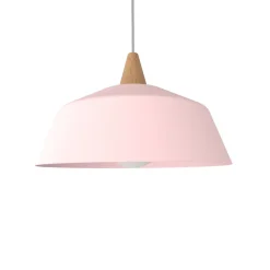 LUMICOM - KON Suspension, 1X E27, max 42W, métal, rose, D.35cm