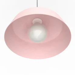 LUMICOM - KON Suspension, 1X E27, max 42W, métal, rose, D.35cm