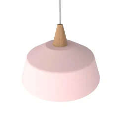 LUMICOM - KON Suspension, 1X E27, max 42W, métal, rose, D.35cm