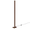 LUMICOM - LINEAR Lampadaire, STRIP LED, 30W, 4000K, métal, corten, H.170cm