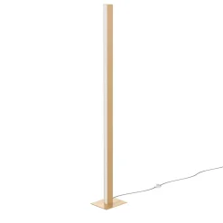 LUMICOM - LINEAR Lampadaire, STRIP LED, 30W, 4000K, métal, anodic or, H.170cm