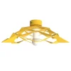 LUMICOM - MIGRA Plafonnier, 1X E27, max 42W, métal, jaune, D.40cm