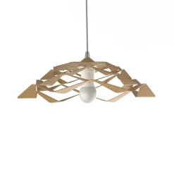 LUMICOM - MIGRA Suspension, 1X E27, max 42W, métal, anodic gold, D.40cm