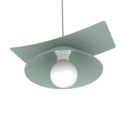 LUMICOM - MILLER Suspension, 1X E27, max 42W, métal, vert iceberg, D.25cm