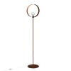 LUMICOM - NUCLEO MONO Lampadaire, 1X E27, max 42W, métal, corten/feuille de cuivre, D.40cm H.170cm