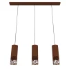 LUMICOM - ORGANIC Suspension, 3X E27, max 42W, métal, corten, H30cm